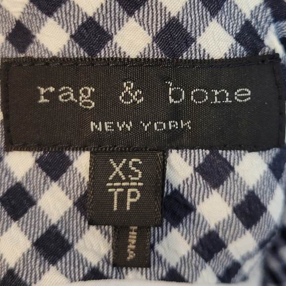 Rag and Bone "Laurie" gingham button side midi sundress - Picture 12 of 14